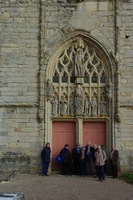 Portail de l'église du château de Challement