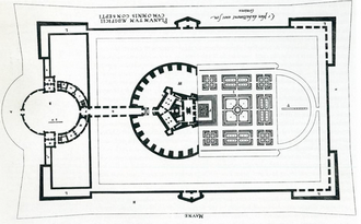 Dessin du château de Maulnes