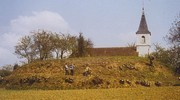 Motte du Bourg ou de l'Essard - Vincelles - Saône-et-Loire (71)